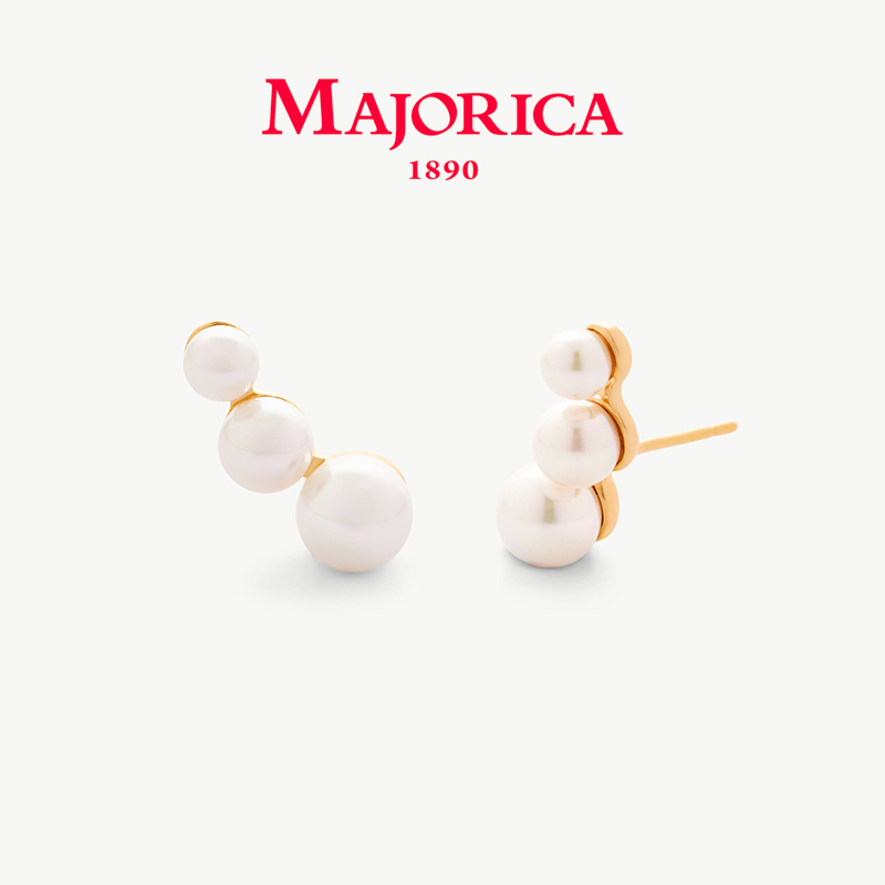 MAJORICA美娇丽佳手作珍珠耳饰