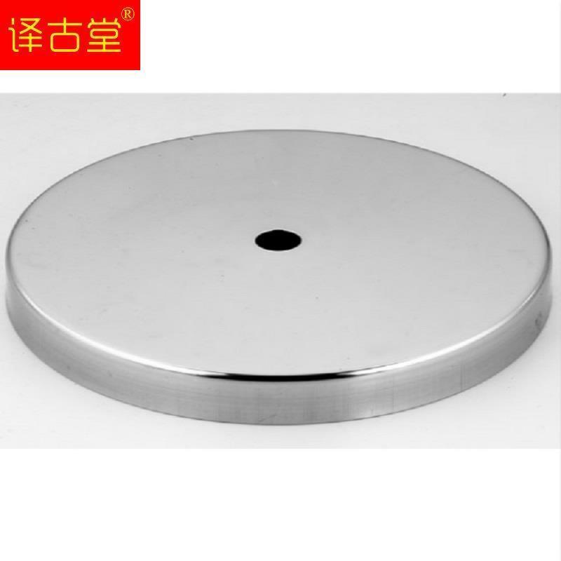 新品不锈钢餐台脚座.桌子脚椅装饰盖圆盘/底盘/吧凳桌脚餐桌底座