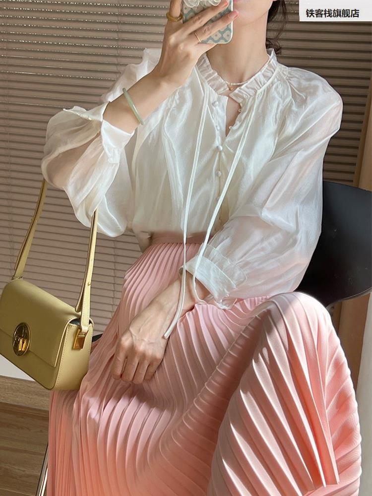 迈缔诺轻熟风女装套装港味高感温古风/国风首服