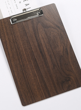 【支持定制】木板夹a4写字板垫板夹板文具加厚学生夹板a5文件夹作业夹烧烤点菜夹板夹硬书写试卷夹餐厅菜单夹