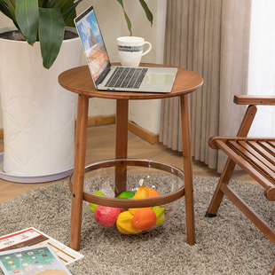 现代沙发择栖边几简约轻奢可移动网红客厅角几阳台小茶几圆形边桌