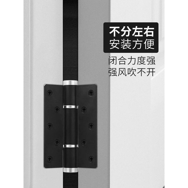 ll隐形门液压合页缓冲自动关门闭门器铰链五金配件回弹木门合