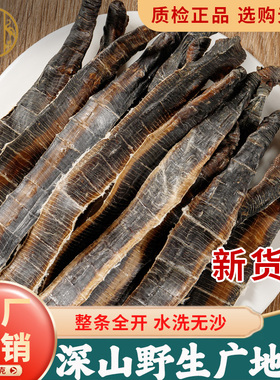 地龙中药材500g克正品官方旗舰店广西地龙特大蚯蚓整条干货中药片