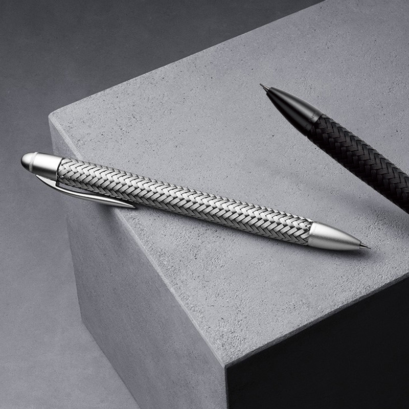 Pelikan百利金铅笔Porsche design保时捷设计Tec Flex德国进口不锈钢编织自动铅笔礼盒