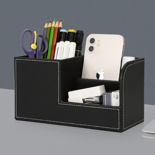 办公室笔筒桌面收纳盒学生收纳筒