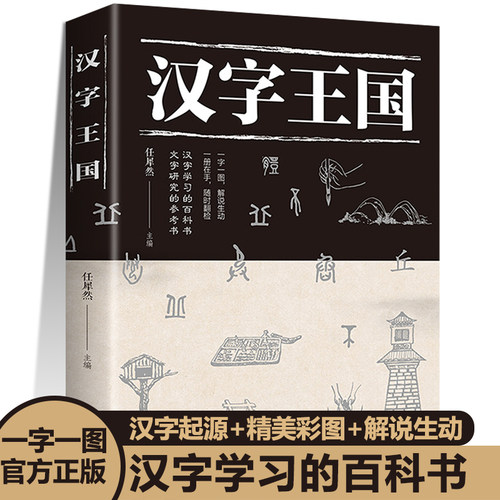 汉字王国 正版 汉字故事 三四五六年级课外书必读收录数百个常用汉字详细介绍剖析了解汉字起源演变详细过程社会科学语言文字