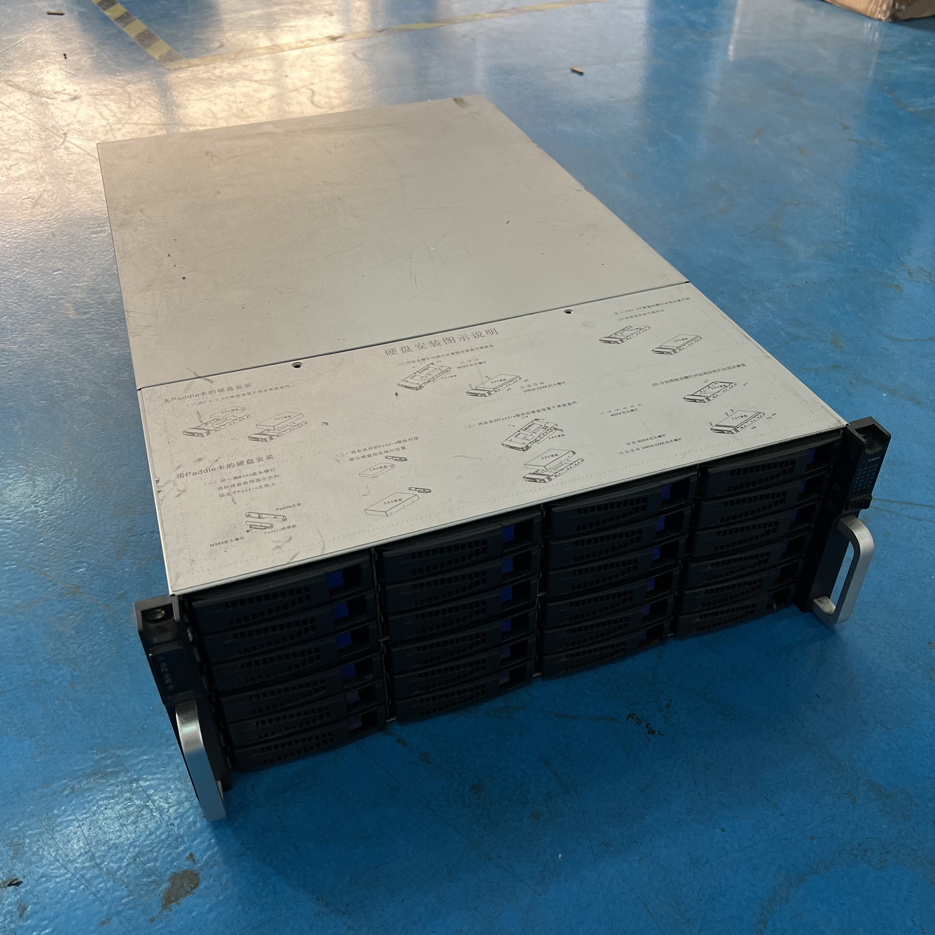 二手海康威视DS-A80636S网络存储设备(服务器)DS-A71036R磁盘阵列