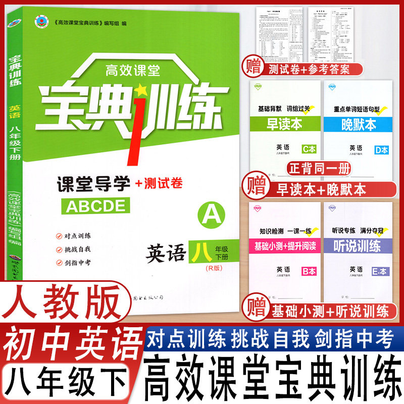 宝典训练英语八年级下册人教版