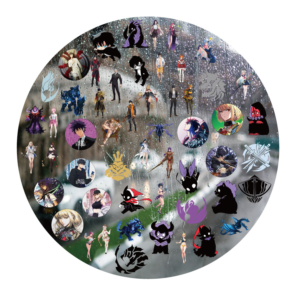 我独自升级UV转印贴卡通电动牙刷防水水晶标签手机壳头装饰贴纸