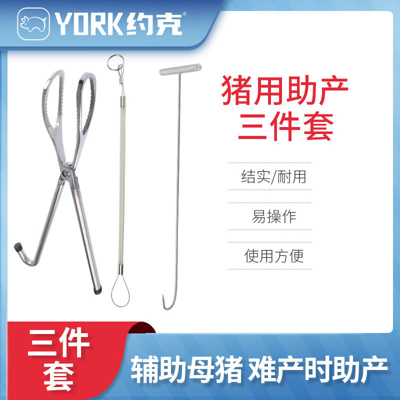 york钩母猪难产助产器械约克