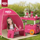 儿童帐篷过家家户外玩具野餐出游露营装 备男女孩望远镜围炉收纳箱