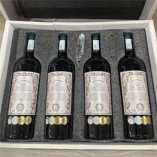 法国AOP原装进口红酒法穆兰风吟干红葡萄酒整箱送礼送人送岳父