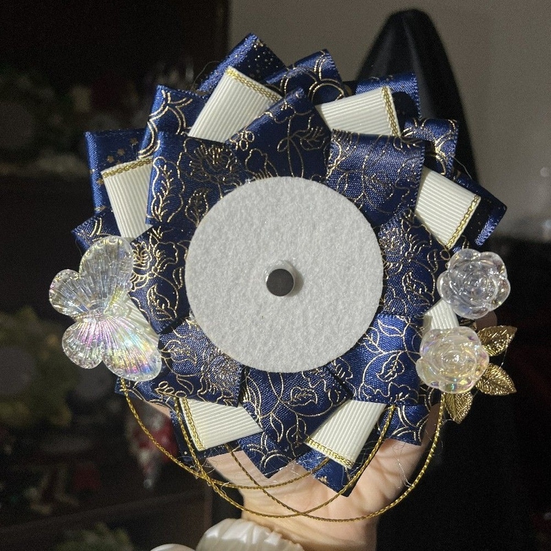 流光玫瑰吧唧托二次元痛包装饰物cos爆款漫展送亲友适合55-75mm