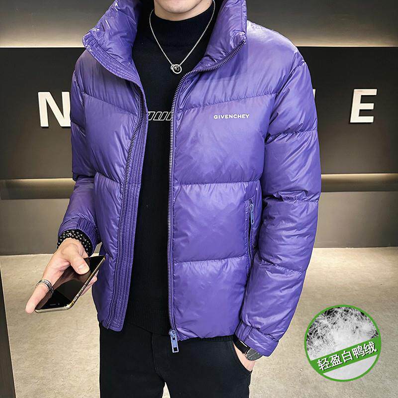 简约男士羽绒服冬季2025年新款潮牌帅气高端立领保暖面包服外套