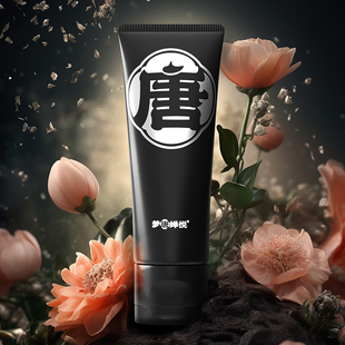 梦唐婵悦墨竹山茶洗面奶小黑管去油平衡肌肤控油深层清洁男女洁面