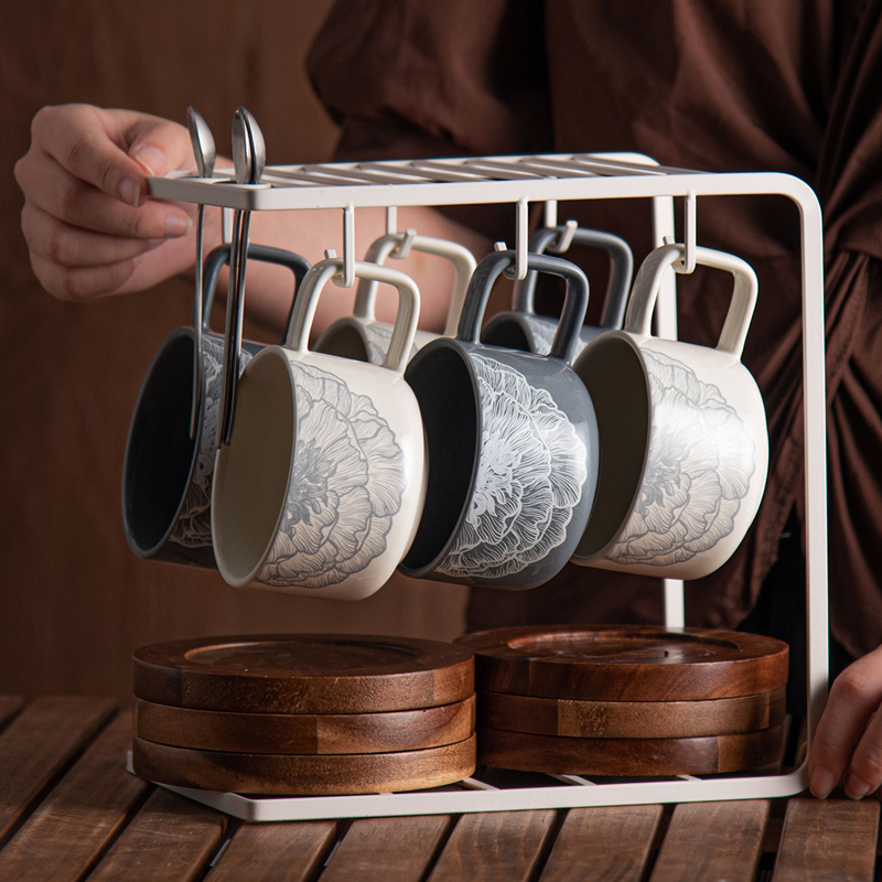 轻奢咖啡杯子套装250ml