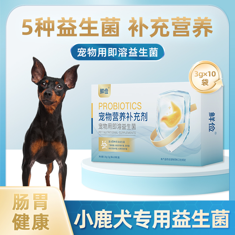 小鹿犬专用益生菌粉宠物犬用