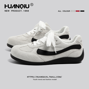 环球原创赛车鞋经典德训鞋女款2025新款秋季内增高鞋子女鞋休闲鞋