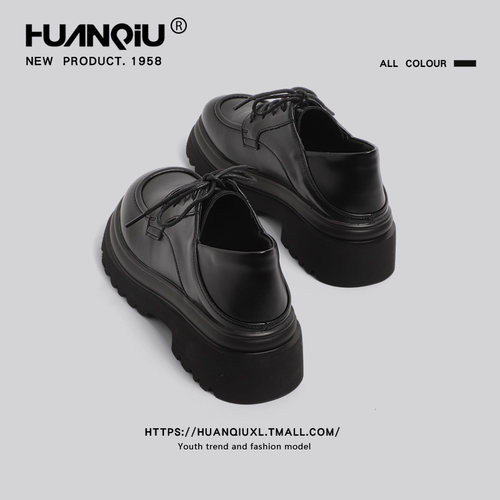 环球英伦风小皮鞋秋冬季2025新款