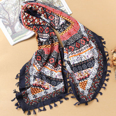 青海西藏云南旅游拍照披肩民族风