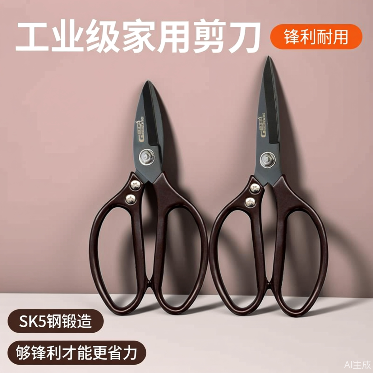 强力耐用布料裁剪家用工业剪刀