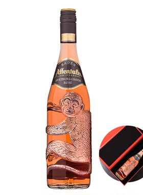 A-03-2h猴公主手工限产黑皮诺PinotNoir半干型桃红葡萄酒红礼盒装