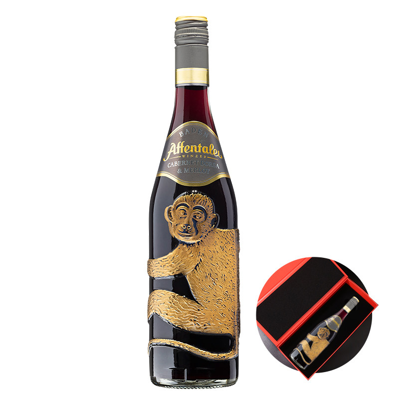 A-08-2h大金猴赤霞珠CabernetDorsa梅乐Merlot干型红葡萄酒红礼盒