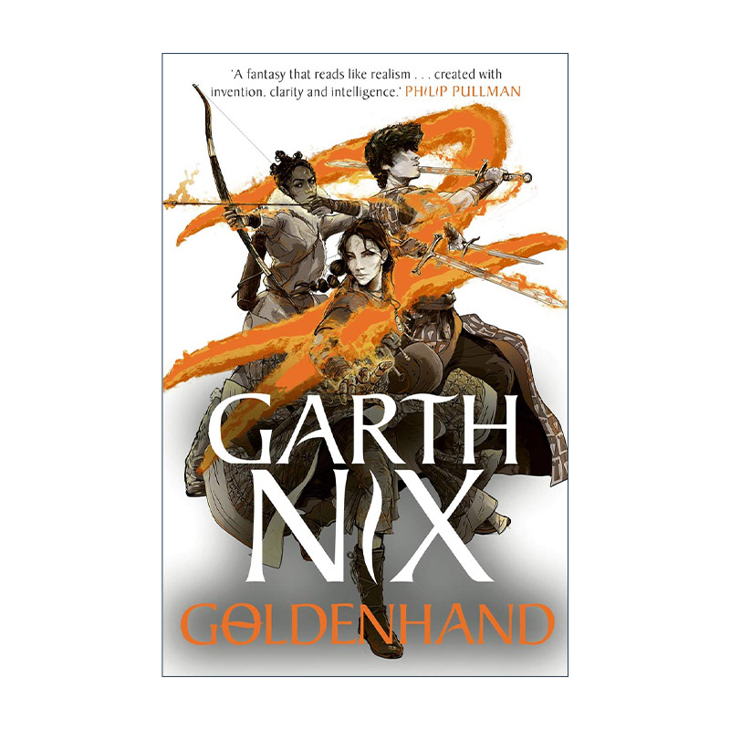 英文原版 Goldenhand 黄金掌 古王国传奇系列 The Old Kingdom 5 奇幻小说 加思·尼克斯 Garth Nix 英文版 进口英语原版书籍