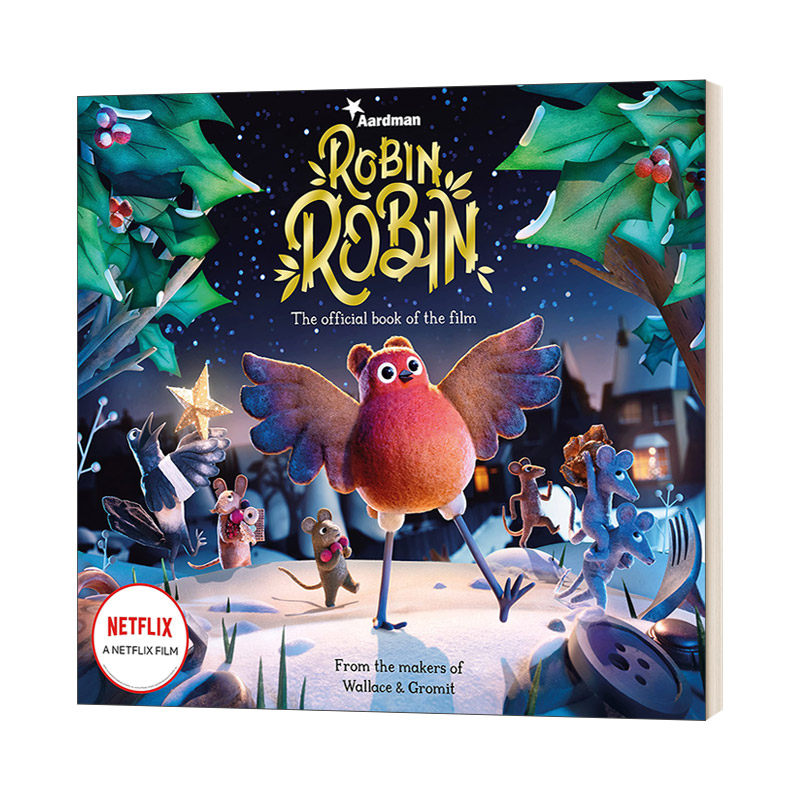 英文原版 robin robin the official book of the film 小鸟罗宾 官方