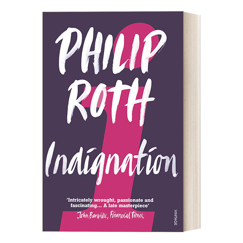 英文原版小说 indignation 愤怒 菲利普·罗斯 英文版 进口英语原版
