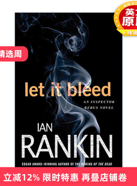 英文原版 Let It Bleed 任血流淌 探长雷布思系列7 伊恩·兰金 英文版 进口英语原版书籍