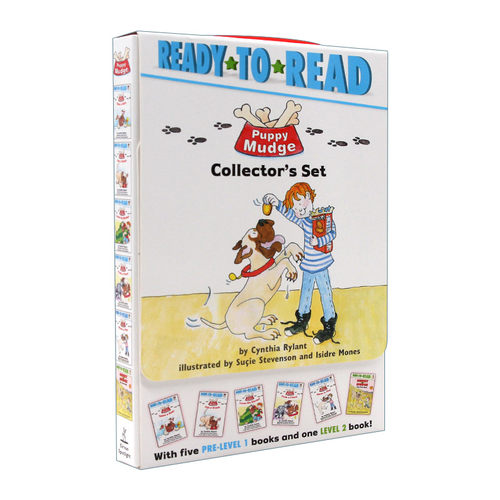 英文原版 Puppy Mudge Collector's Set Ready to Read Puppy Mudge 小狗玛吉6册平装礼盒Pre Level 1 英文版 进口英语原版书籍