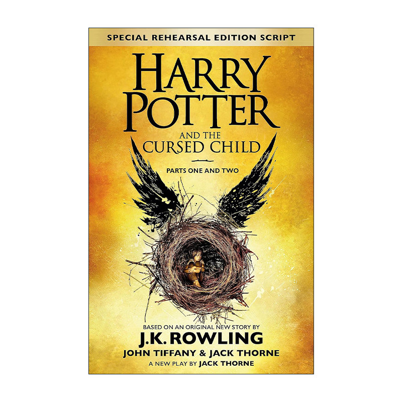 英文原版 哈利波特8 Harry Potter and the Cursed Child 哈利波特与被诅咒的孩子 精装 英国版 英文版 进口原版书籍