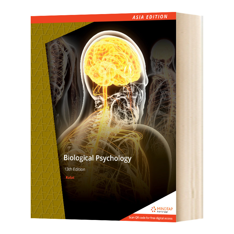生物心理学（第13版）英文原版 AE Biological Psychology 13th Edition 进口英语原版书籍