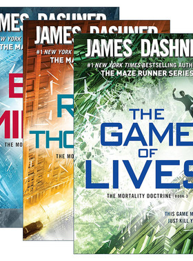 英文原版 The Mortality Doctrine 死亡教义系列3册 James Dashner詹姆斯·达什纳 英文版 进口英语原版书籍