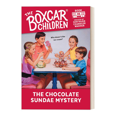 英文原版 #46 The Chocolate Sundae Mystery棚车少年46 英文版 进口英语原版书籍