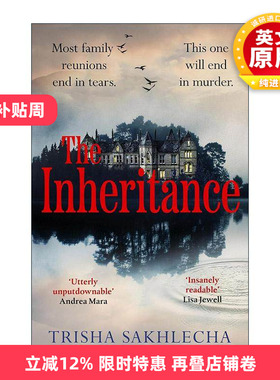 英文原版 The Inheritance 古宅遗产 Trisha Sakhlecha畅销悬疑惊悚小说 家庭伦理 多元文化 英文版 进口英语原版书籍