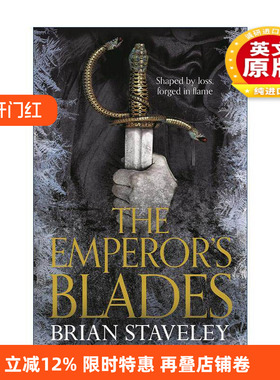 英文原版 The Emperor's Blades 未成形的王座1 帝王之刃 奇幻小说 Chronicle of the Unhewn Throne 英文版 进口英语原版书籍