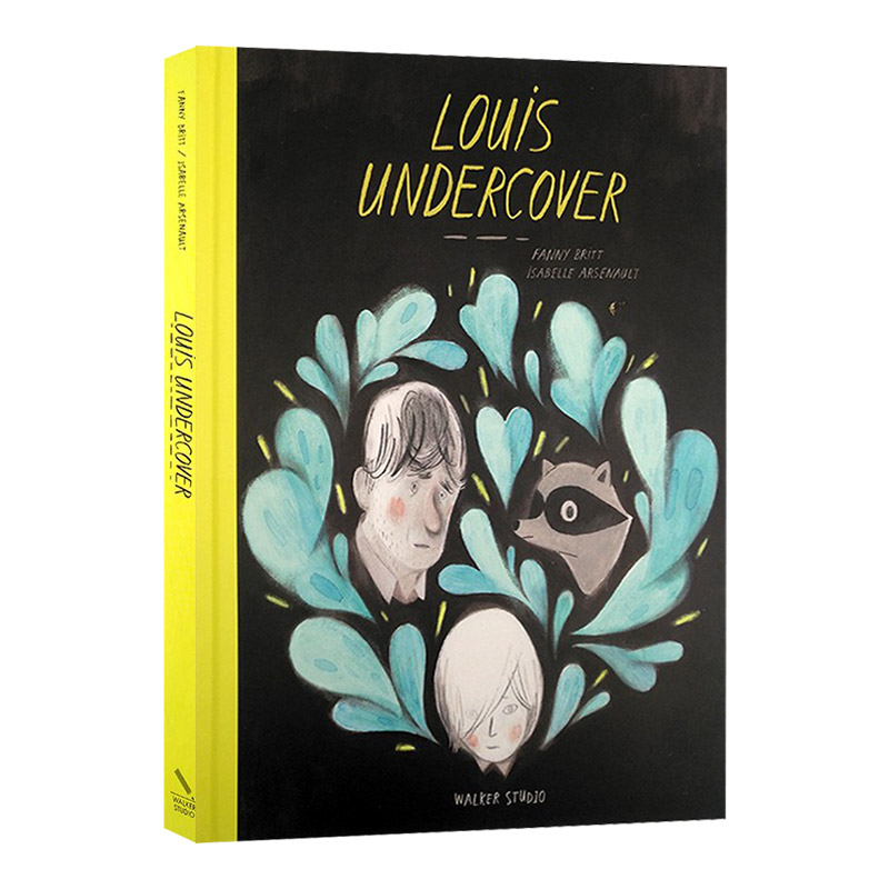 英文原版 路易·青春·练习曲 Isabelle Arsenault插画绘本 精装 Louis Undercover儿童全英语书
