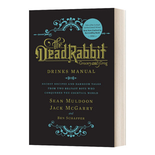 英文版 书籍 Rabbit 美国纽约知名酒吧 鸡尾酒单 Manual Dead Drinks 进口英语原版 英文原版 精装 The