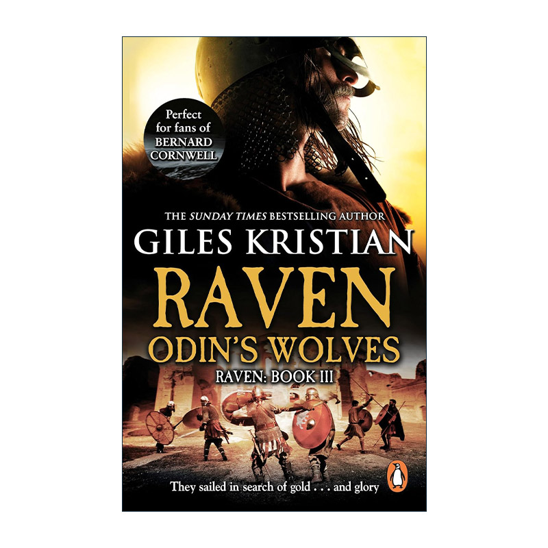 英文原版 Raven Odin's Wolves 渡鸦3 奥丁之狼 Giles Kristian畅销维京系列历史小说 英文版 进口英语原版书籍