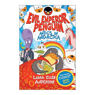 英文原版 Evil Emperor Penguin Antics in Antarctica 邪恶皇帝企鹅 南极闹剧 儿童漫画 英文版 进口英语原版书籍