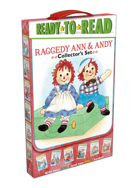 英文原版 Raggedy Ann & Andy Collector's Set Boxed Set 准备读系列分级阅读6册盒装 美国红发安娃娃 英文版 进口英语原版书籍