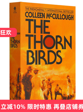 正版 荆棘鸟 英文原版 The Thorn Birds 荆刺鸟 全英文版小说书 进口经典畅销英语书籍 澳大利亚的飘