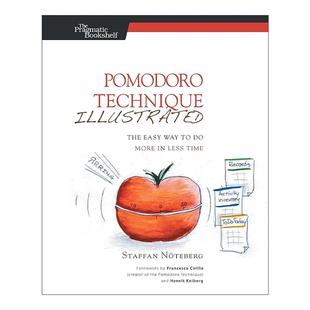 英文原版 Pomodoro Technique Illustrated 番茄工作法图解 简单易行的时间管理方法 史蒂夫·诺特伯格 英文版 进口英语原版书籍