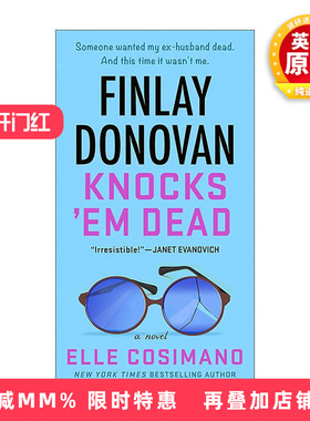 英文原版 Finlay Donovan Knocks 'Em Dead 这个杀手有点囧2 英文版 进口英语原版书籍