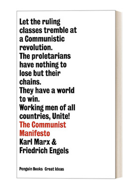 英文原版 The Communist Manifesto 共产党宣言 马克思 恩格斯 企鹅伟大思想系列 英文版 进口英语原版书籍