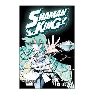 通灵王 SHAMAN Omnibus 英文版 书籍 英文原版 同名动漫漫画 Vol.19 KING 精选集7 进口英语原版 21卷合订本