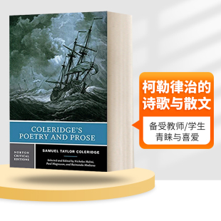 诺顿文学解读系列 Prose Coleridge 英文原版 书籍 and Poetry 柯勒律治 进口英语原版 英文版 诗歌与散文
