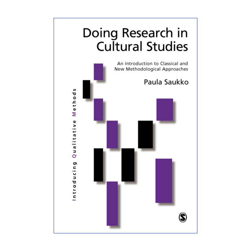 英文原版 Doing Research in Cultural Studies 在文化研究中做研究 古典与现代方法论的介绍 英文版 进口英语原版书籍